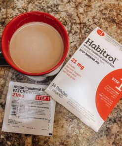 Habitrol Nicotine Transdermal System Stop Smoking Aid, Step 1 (21 mg), 14 Count (Pack of 1) 14 Count (Pack of 1) 6 81gRwOC EdL