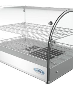 KoolMore 22" Commercial 2 Shelf Countertop Food Warmer Display Case - 1.5. cu ft., Silver, Model:HDC-1.5C 1.5 cu. ft. 19 81gSW1iKzGL