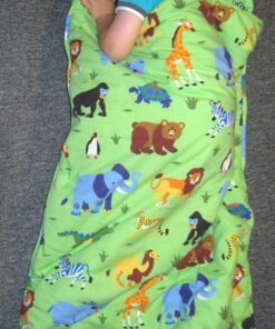 Wildkin Original Nap Mat with Reusable Pillow for Boys & Girls, Perfect for Elementary Daycare Sleepovers, Features Hook & Loop Fastener, Cotton Blend Materials Nap Mat for Kids (Wild Animals) Wild Animals 26 81gSdH2iYWL