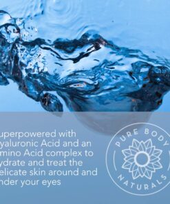 Alternative view of Pure Body Naturals Age-Defying Eye Gel for Wrinkles and Circles, Eye Cream for Under Eye Bag Treatment, 1.7 Fl. Ounce