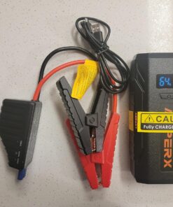 ASPERX Jump Starter, 1500A Peak Battery Jump Starter for Up to 7.0L Gas or 5.5L Diesel Engine, 12V Portable Battery Starter with 1.4 INCH LCD Display Black-C 96 81gT 0WZ AL