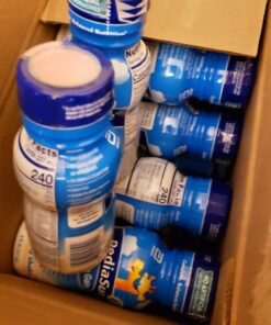 PediaSure Grow & Gain with Immune Support, Kids Protein Shake, 27 Vitamins and Minerals, 7g Protein, Helps Kids Catch Up On Growth, Non-GMO, Gluten-Free, Vanilla, 8 Fl Oz (Pack of 24) 8 Fl Oz (Pack of 24) 29 81gTgUEF0cL