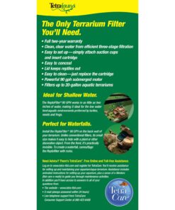 Alternative view of Tetra ReptoFilter, Terrarium Filtration, Keeps Water Clear, 90 GPH
