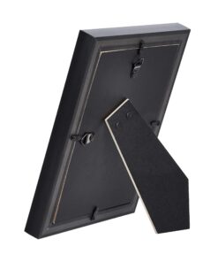 Amazon Basics 5" x 7" Rectangular Photo Picture Frame or 4" x 6" with Mat, 2-Pack, Black 5" x 7" 16 81gU7y55L5L