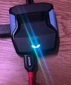 Anker USB C Cable, PowerLine+ USB-C to USB 3.0 cable (3ft/0.9m), High Durability Type C Braided Charging Cable Compatible with Samsung Galaxy S10, S9, Huawei P10, P9, Sony XZ, HTC 10 and More (Red) 3ft Red 49 81gUwZFRCL