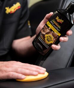 Meguiar's G7214 Gold Class Rich Leather Lotion - Cleans, Conditions & Protects for Complete Leather Care - 14 Oz Bottle 14 Fl Oz (Pack of 1) 14 81gWoILDCL