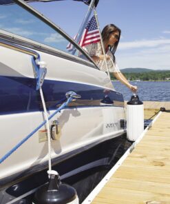 Taylor Made Products Super Gard Inflatable Vinyl Boat Fender Fenders 8.5" x 26" Red 14 81gXbjWYdlS