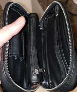 Scotte Luxury Tobacco Smoking Pipe Set,Leather Tobacco Pipe Pouch Wood Pipe Accessories(Redwood Scraper/Stand/Filter Element/Filter Ball/Small Bag/Box) (black) 34 81gZ8cfwe4L