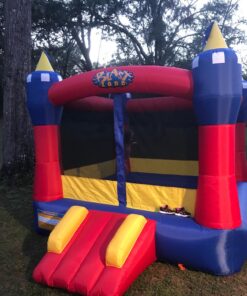 Blast Zone Magic Castle - Inflatable Bounce House with Blower - Premium Quality - Indoor/Outdoor - Portable - Sets Up in Seconds 31 81gajThmV8L