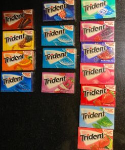 Trident Sugar Free Chewing Gum Variety Pack of 15 (Assorted Flavors) 18 81gcYxHU8CL