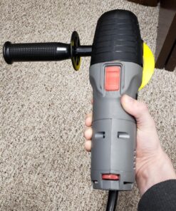 PORTER-CABLE Polisher, 6 Inch, 4.5 Amp, Speed Dial 2,500-6,800 OPM, 5” Counter Balance (7424XP),Gray Polisher Only 52 81gdMCx7K4L