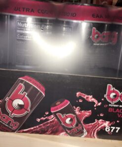 Bang Energy Black Cherry Vanilla, Sugar-Free Energy Drink, 16-Ounce (Pack of 12) 16 Ounce (Pack of 12) 52 81geBSFCBNL