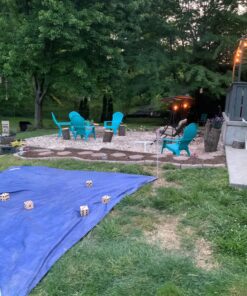 GoSports Giant Wooden Playing Dice Set with Rollzee and Farkle Scoreboard - Includes 6 Dice, Dry-Erase Scoreboard and Canvas Tote Bag - Choose 2.5 Inch or 3.5 Inch Dice) 3.5 Inch Natural Wood Dice 36 81gf8DnfI0L