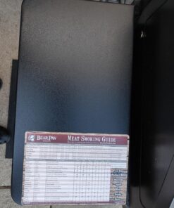 Bear Paws Meat Smoking Guide Magnet - Smoker Accessories - Grilling/BBQ Quick Reference Smoking Chart - Wood Chips - Wood Pellets - Time and Temperature Wood Grain 20 81gfXIyxzHL