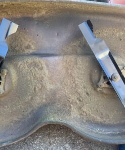 MaxPower 561739B 2-Blade Set for 46" Cut Craftsman, Husqvarna, Poulan Replaces 405380, 532-405380, PP21011,Black 30 81ghjLtQTIL