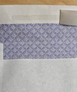 #10 Security Tinted Self-Seal Envelopes - No Window - EnveGuard, Size 4-1/8 X 9-1/2 Inches - White - 24 LB - 100 Count (34100) 100 Ct. 37 81ghq4gfGSL