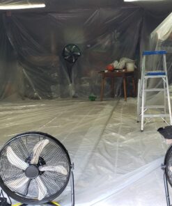 MCA, Plastic Poly Sheeting 10 Feet X 100 Feet, True 3 Mil, Transparent/White, Durable, Top Visqueen Plastic Sheeting 7 81giZa38JjL