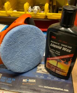 BLACK+DECKER Polisher, 6 inch, 2 Handle Grip, Swappable Wool or Foam Bonnets, 10-foot Chord for Easy Mobility (WP900) Waxer 39 81gjuGD5lL