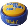Talkie Toys Products Blah Button – 12 Funny Blah Sayings – Hilarious Talking Toy for Games, Trivia, Political Blah Blah, Office Humor, Stress Relief and More