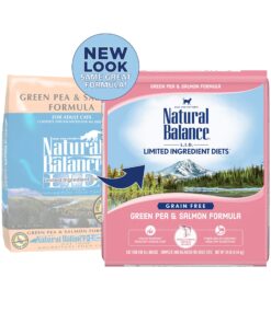 Alternative view of Natural Balance Limited Ingredient Adult Grain-Free Dry Cat Food, Salmon & Green Pea Recipe, 10 Pound (Pack of 1) 10.00 Pound (Pack of 1)