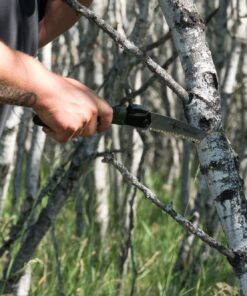 Hooyman MegaBite Handsaw and Hunter’s Combo Bone Saw with Heavy Duty Construction, High Carbon Steel Blade, Impulse Hardened Teeth, and Ergonomic Over-Molded Handle for Camping, Hunting, and Outdoors MegaBite Handsaw 8" 11 81gmql8SFML