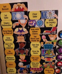 Melissa & Doug Deluxe Wooden Magnetic Responsibility Chart With 90 Magnets 39 81gmxnYuxmL