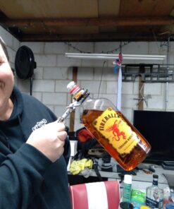 EISCO 3-Finger Lab Clamp with Bosshead Clamp Holder for Lab Stand Rod - PVC Coated Prongs for Holding Objects up to 3.5" Diameter - Beaker Holder, Flask Clamp with Swivel Boss Head 17 81gonTwxI1L