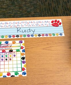 Teacher Created Resources Paw Alphabet Name Plate 4 81gpX55CKOL