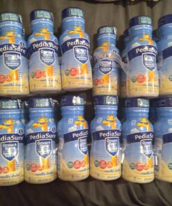 PediaSure Grow & Gain with Immune Support, Kids Protein Shake, 27 Vitamins and Minerals, 7g Protein, Helps Kids Catch Up On Growth, Non-GMO, Gluten-Free, Vanilla, 8 Fl Oz (Pack of 24) 8 Fl Oz (Pack of 24) 33 81gpiuHJq7L