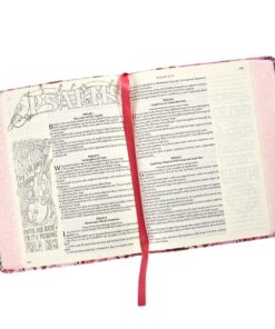 KJV Holy Bible, My Creative Bible, Faux Leather Flexcover - Ribbon Marker, King James Version, Pink Floral 44 81gqjzBkjvL