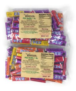 Pez, Bulk Assorted Fruit Refills, 2-1 Pound Sealed Packs 16.0 Ounce (Pack of 2) 3 81grm0hs15L