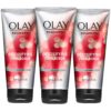 Olay Facial Cleanser Regenerist, Detoxifying Pore Scrub & Exfoliator, 5 Fl Oz (Pack of 3) 53 81gtYMKyDmL 2