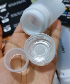 LiquiSnugs Premium - 100% Guaranteed Leak Proof Silicone Travel Bottles For Toiletries - TSA Approved Container. Premium Range Travel Shampoo Bottles with Suction Cups and Adjustable Labels 37 81guApUnmvL