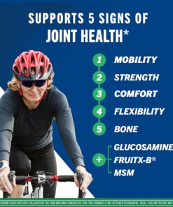 Move Free Advanced Glucosamine Chondroitin MSM Joint Support Supplement, Supports Mobility Comfort Strength Flexibility & Bone - 120 Tablets (40 servings)* 1 29 81guKCdFzQL 1