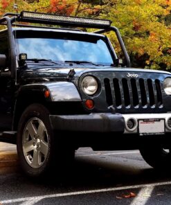 Senlips 50" 288W Spot&Flood Combo Light Bar Waterproof, 52 inch led Light bar, Led Off Road Jeeps Truck Bar Work Driving Lights Fog Lamp for Trucks ATV Vehicle Accessories 49 81gwOx1zX3L