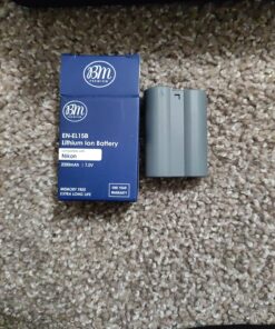 BM Premium EN-EL15B Battery for Nikon Z6, Z7, D780, D850, D7500, 1 V1, D500, D600, D610, D750, D800, D800E, D810, D810A, D7000, D7100, D7200 Digital Cameras 11 81gxNv46qPL