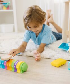 Melissa & Doug Counting Caterpillar - Classic Wooden Toy With 10 Colorful Numbered Segments 21 81gzLdM 0L