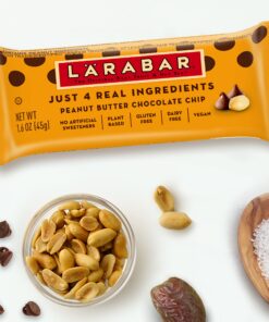 LÄRABAR Peanut Butter Chocolate Chip, Gluten Free Fruit & Nut Bar, 16 Ct 16 Count (Pack of 1) 18 81h0HxV8lyL