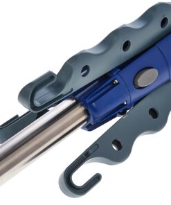 Household Essentials 5009-1 Collapsible Portable Indoor Tripod Clothes Drying Rack for Hanging Laundry | Silver and Blue Medium 34 81h0OXFz6qL