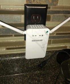 NETGEAR WiFi Mesh Range Extender EX6100 - Coverage up to 1000 sq.ft. and 15 devices with AC750 Dual Band Wireless Signal Booster & Repeater (up to 750Mbps speed), plus Mesh Smart Roaming AC750 WiFi 39 81h0P7Qp3cL 3