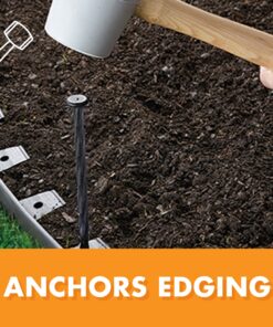 EasyFlex 1989N-24C Spiral Landscape Edging Anchoring Spikes, 24 Count 14 81h0gBJi2IL