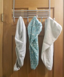 Deco Brothers Over The Door Hook Organizer with 6 Hooks, Silver 39 81h0ni0MhNL