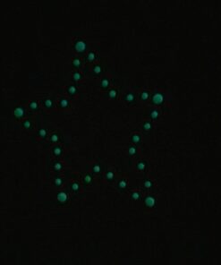 Realistic 3D Domed Glow in The Dark Stars,606 Dots for Starry Sky, Perfect for Kids Bedding Room Gift(606 Stars) (1*Green) 1*Green 54 81h31dIUdzL