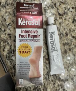 Kerasal Intensive Foot Repair, Skin Healing Ointment for Cracked Heels and Dry Feet, 1 Oz 35 81h3Sc2FuyL