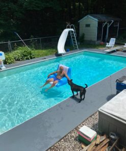 GoFloats Lazy Buoy Floating Lounge Chair with Cup Holders - The Most Comfortable Pool Float EVER 24 81h5ARSUCtL