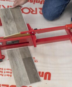 ROBERTS 10-35 Laminate and Vinyl Plank Cutter, 8", Red 31 81h5uGC5FLL