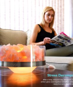 LEVOIT Aria Himalayan Salt Lamp, Pink Rock Large Crystal Natural Himilian Gift Night Light (ETL Certified) Touch Dimmer, 8.5lbs 30 81h6sA GxDL