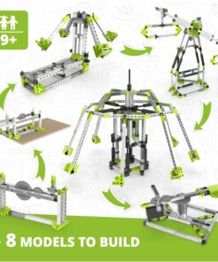 Alternative view of Engino - STEM Toys, Amusement Park: London Eye, Building Toys for Kids 9+, Educational Toys, Gifts for Boys & Girls (8 Model Options)