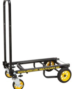 Rock-N-Roller R2RT (Micro) 8-in-1 Folding Multi-Cart/Hand Truck/Dolly/Platform Cart/26" to 39" Telescoping Frame/350 lbs. Load Capacity, Black 33 81h9MTPB7uL