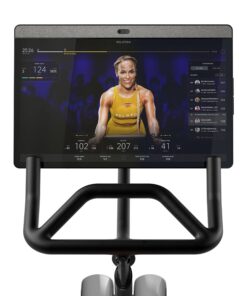 Alternative view of Peloton Bike+ | Indoor Stationary Exercise Bike with 24” HD, Anti-Reflective Rotating Touchscreen
